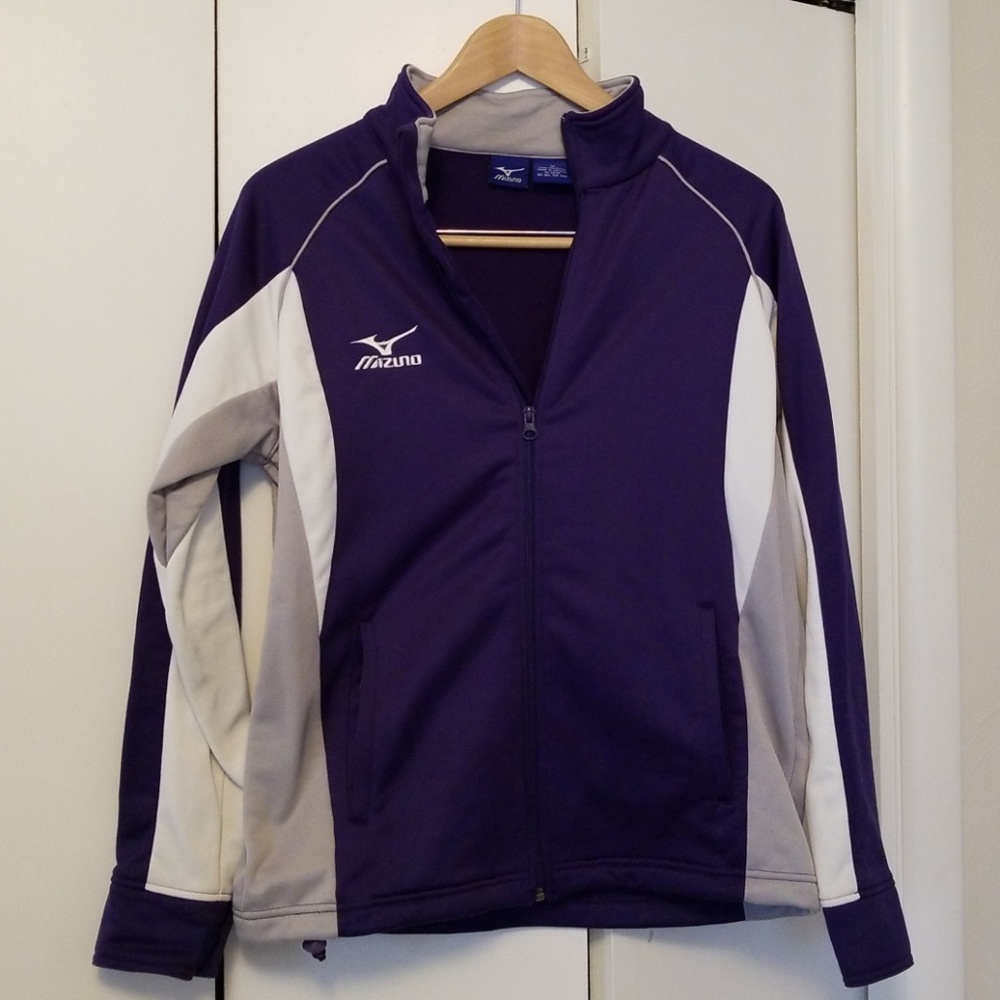Mizuno Purple Warm Up Jacket